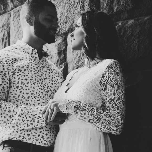 ❌SOLD❌ White Full-Length Dress - Wedding! - Picture 3 of 4